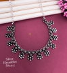 2 Navaratri Special Oxodize Silver Hasadi Set Wholesale Price In Surat
